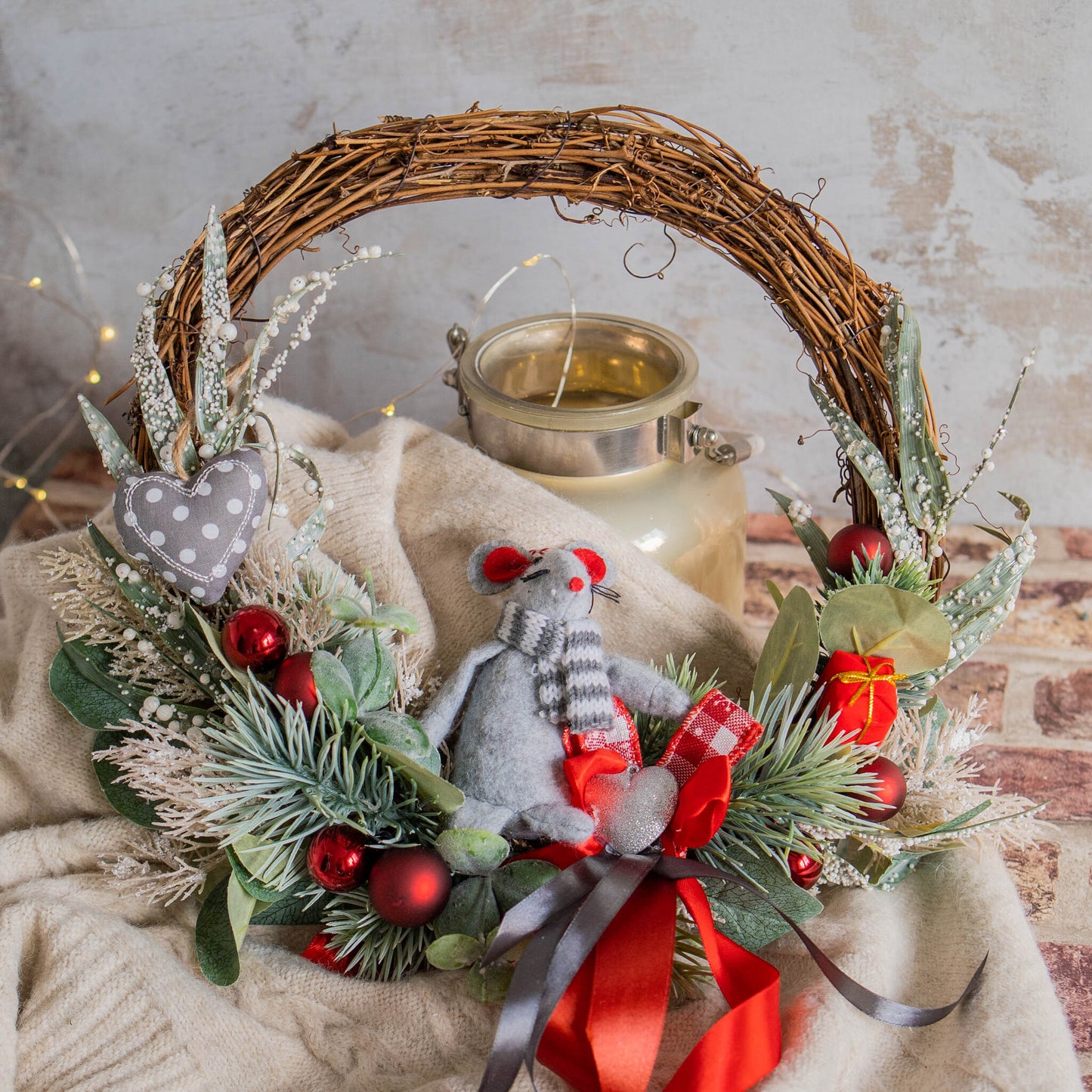 Ring Ring Ring the Bells | Christmas Wreath, Front Door Decor, Winter Wreath