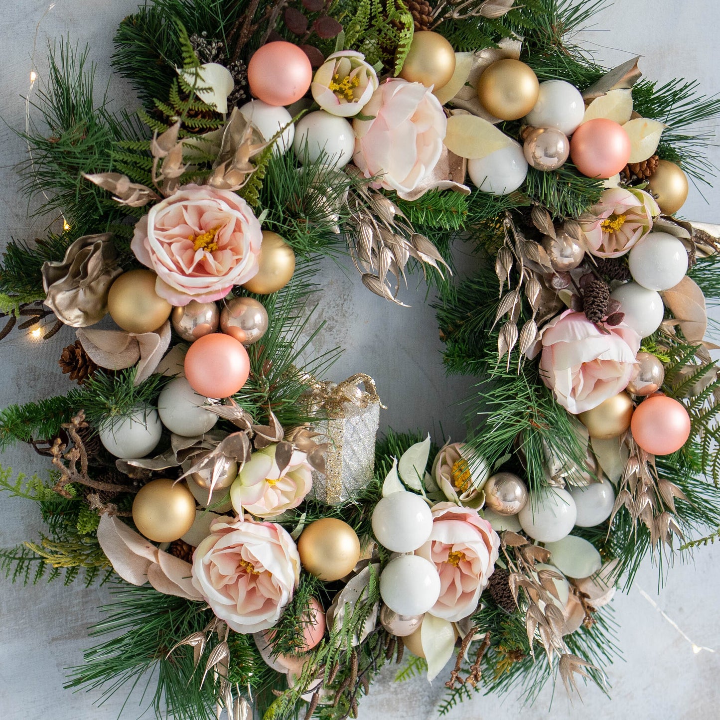 Silent Night | Luxury large Christmas Wreath