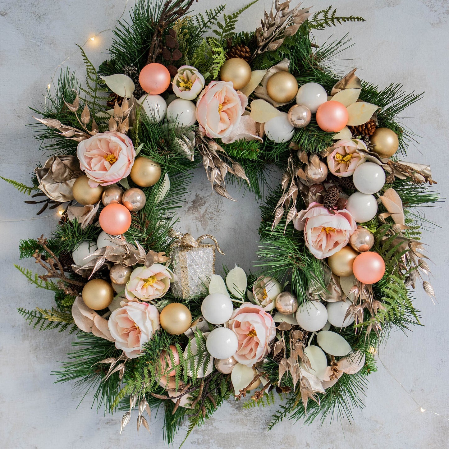 Silent Night | Luxury large Christmas Wreath