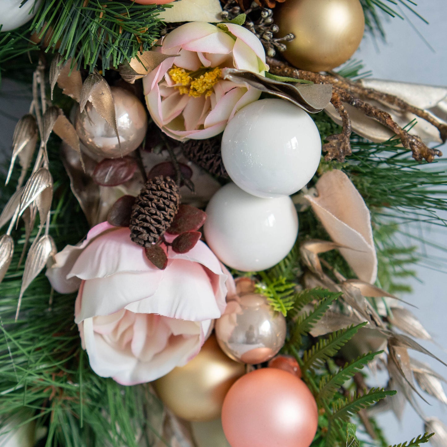 Silent Night | Luxury large Christmas Wreath