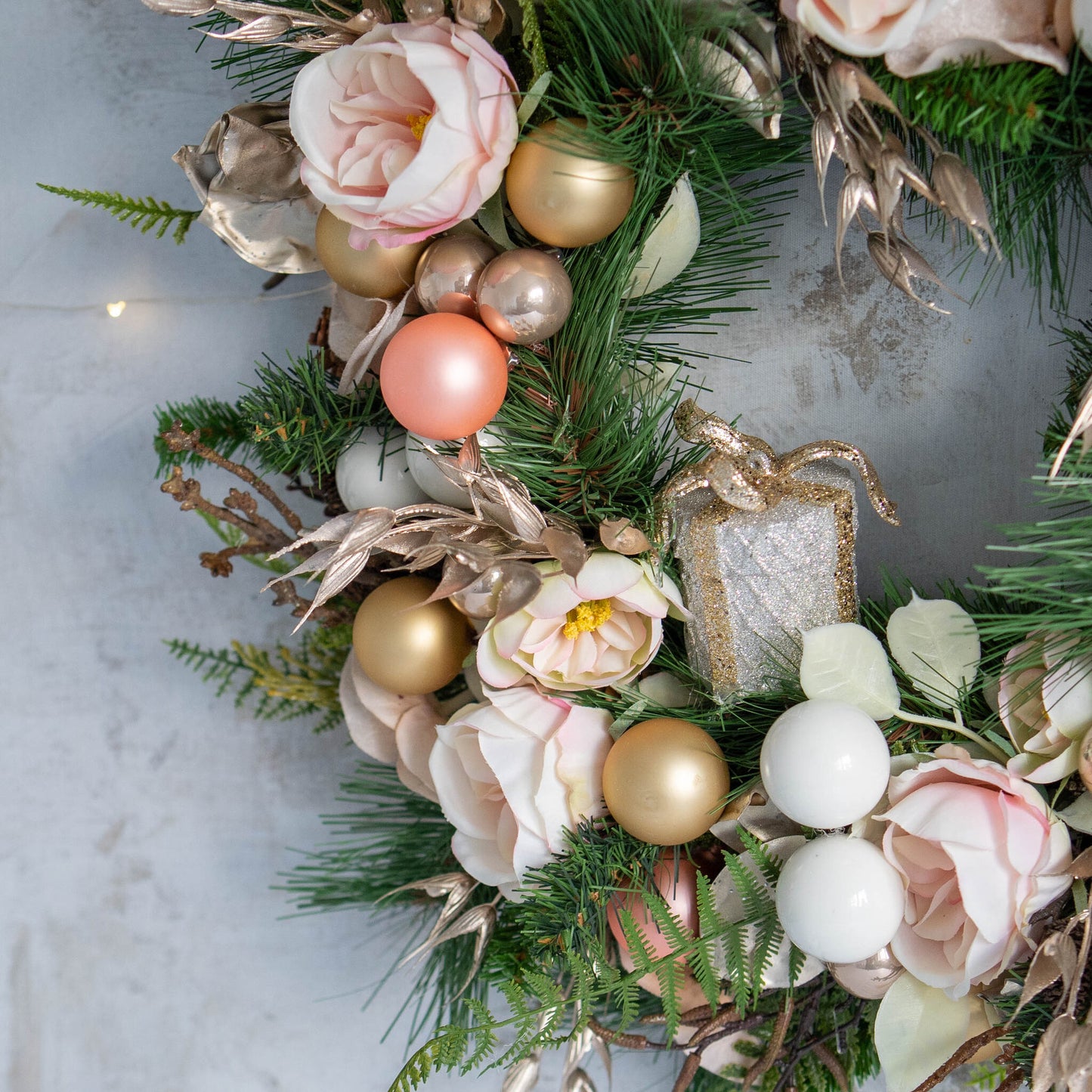 Silent Night | Luxury large Christmas Wreath