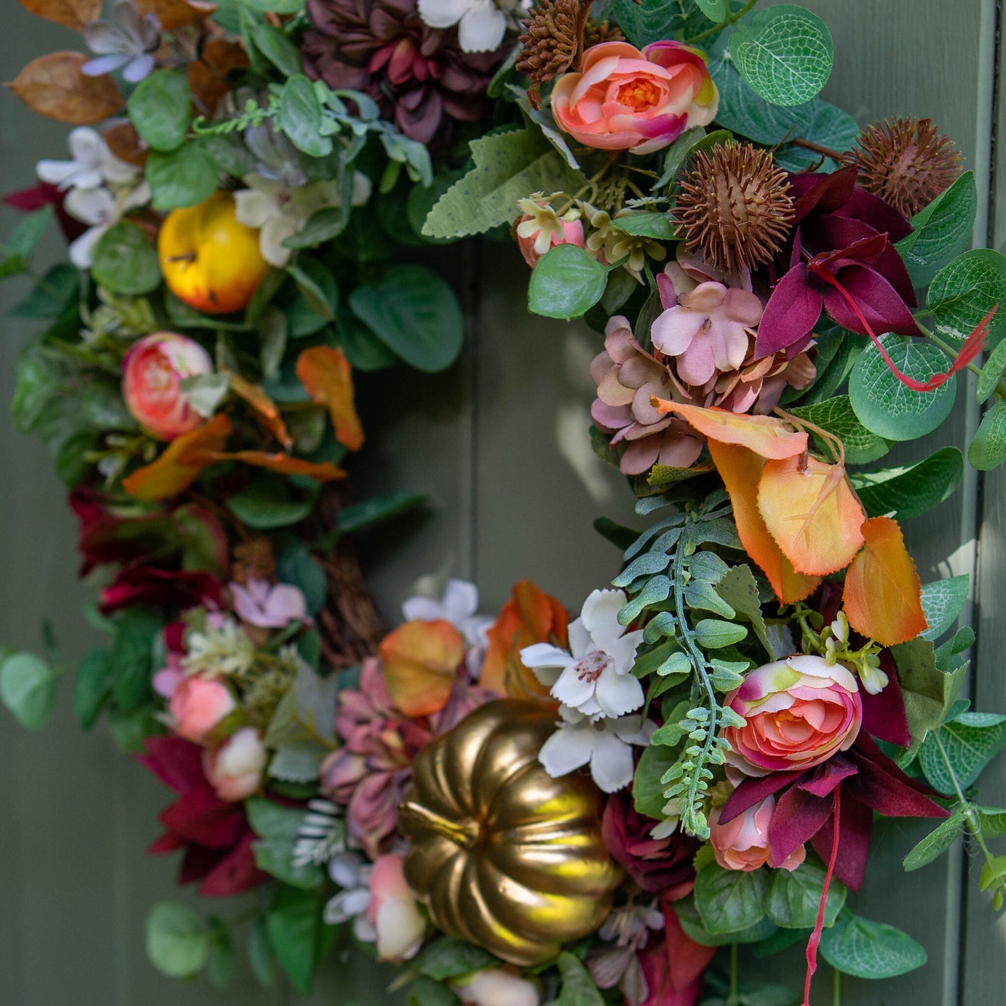 SONIA |  Autumn wreath with pumpkin