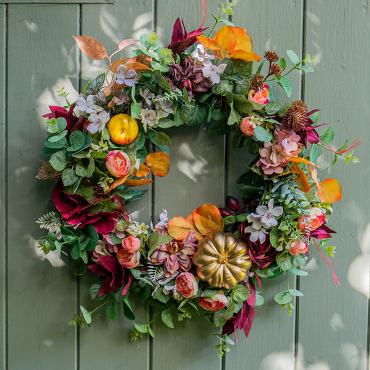 SONIA |  Autumn wreath with pumpkin