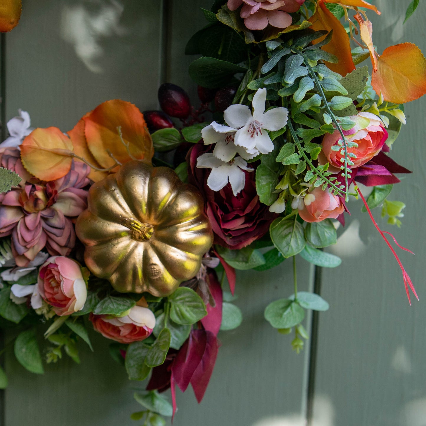 SONIA |  Autumn wreath with pumpkin