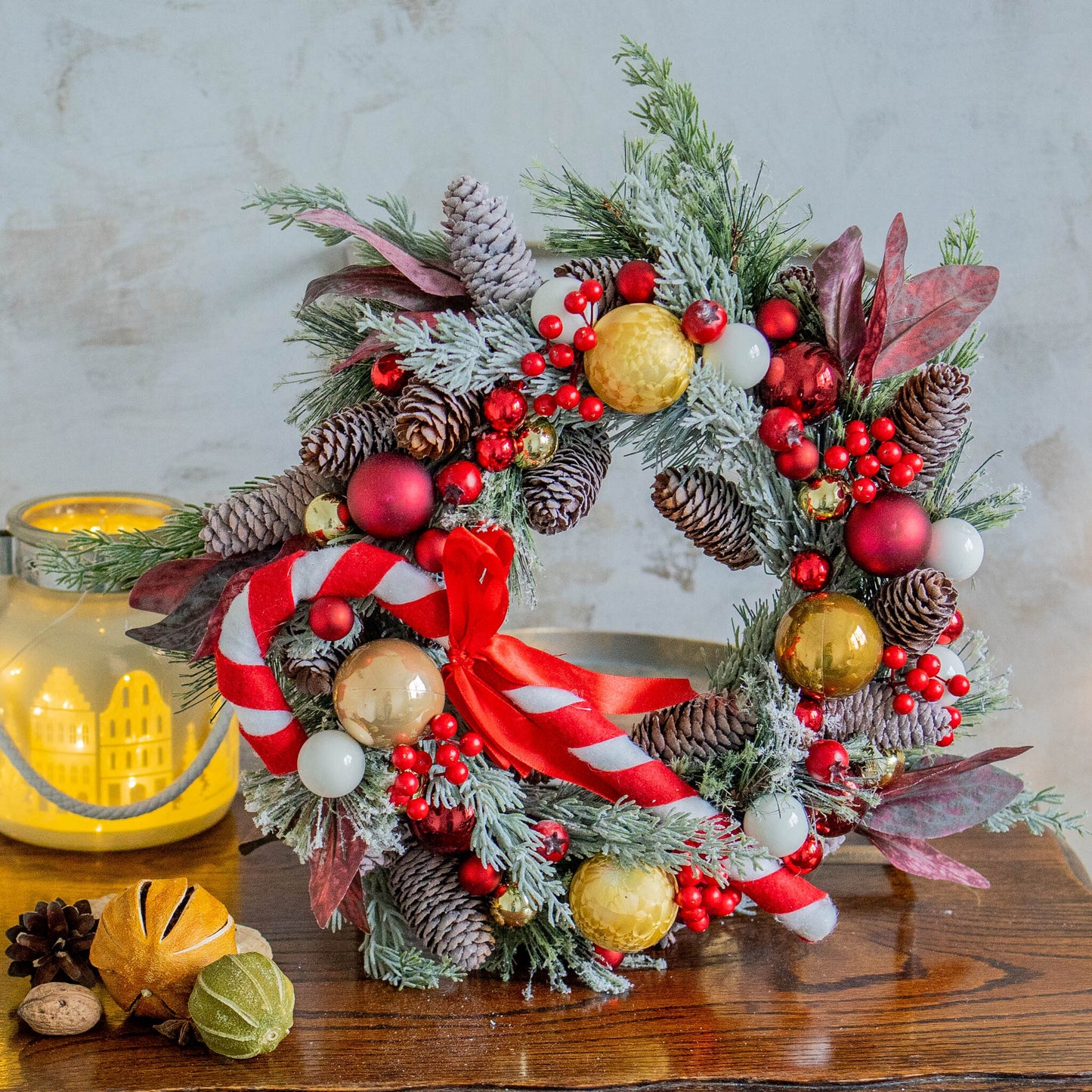 The Most Wonderful Time of The Year | Christmas wreath