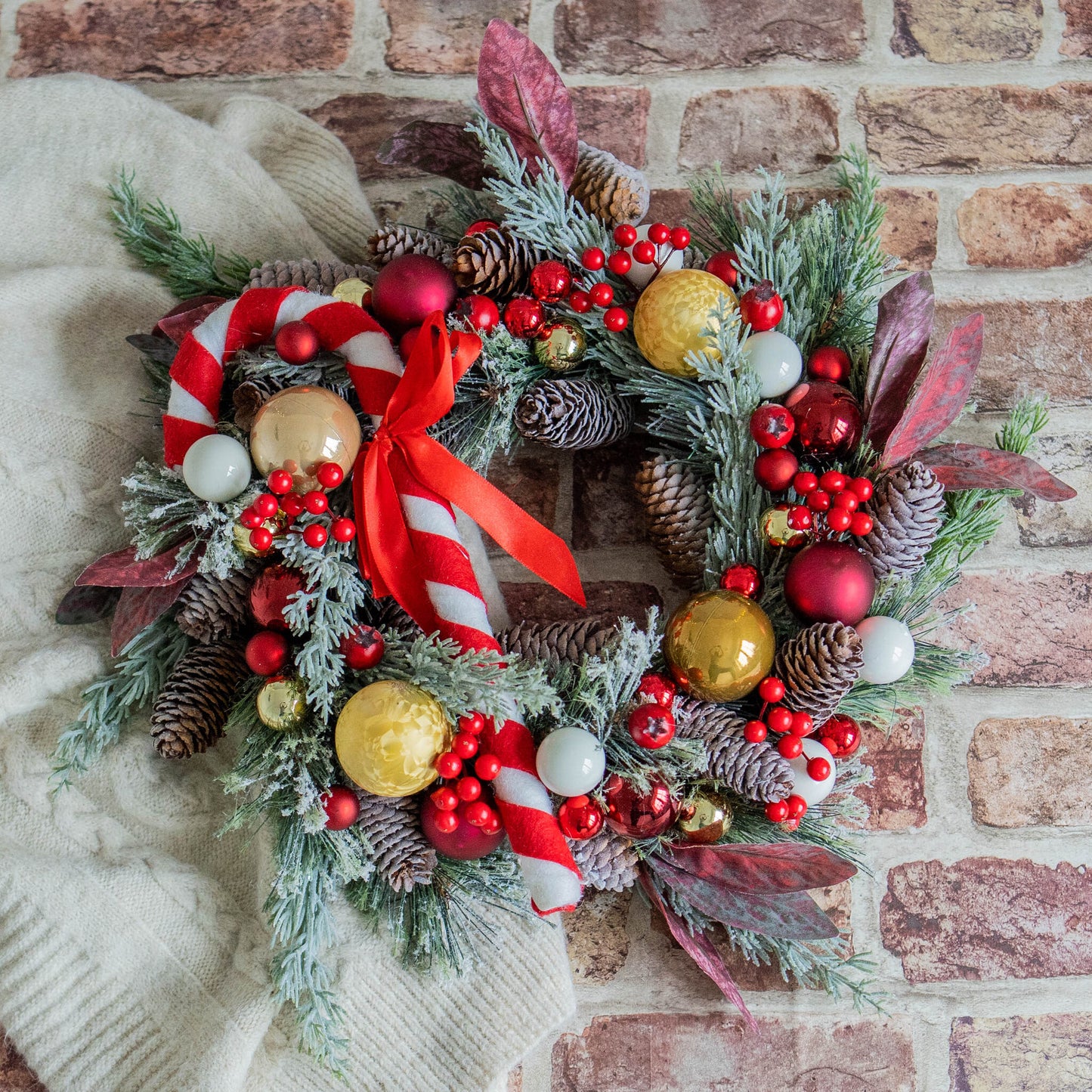 The Most Wonderful Time of The Year | Christmas wreath