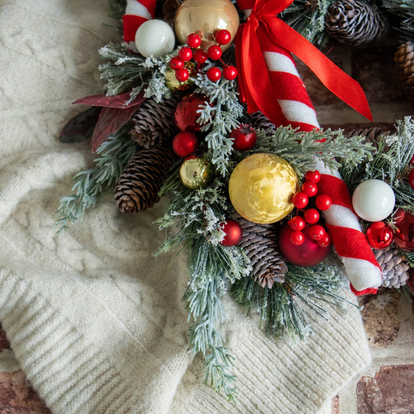 The Most Wonderful Time of The Year | Christmas wreath