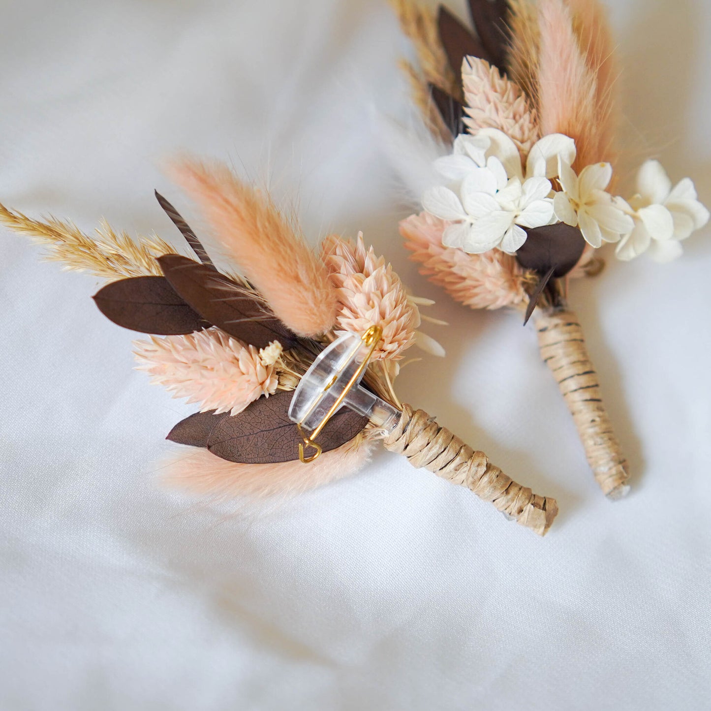 Wedding boutonniere for men | Dried flower buttonhole | Flower boutonniere pin